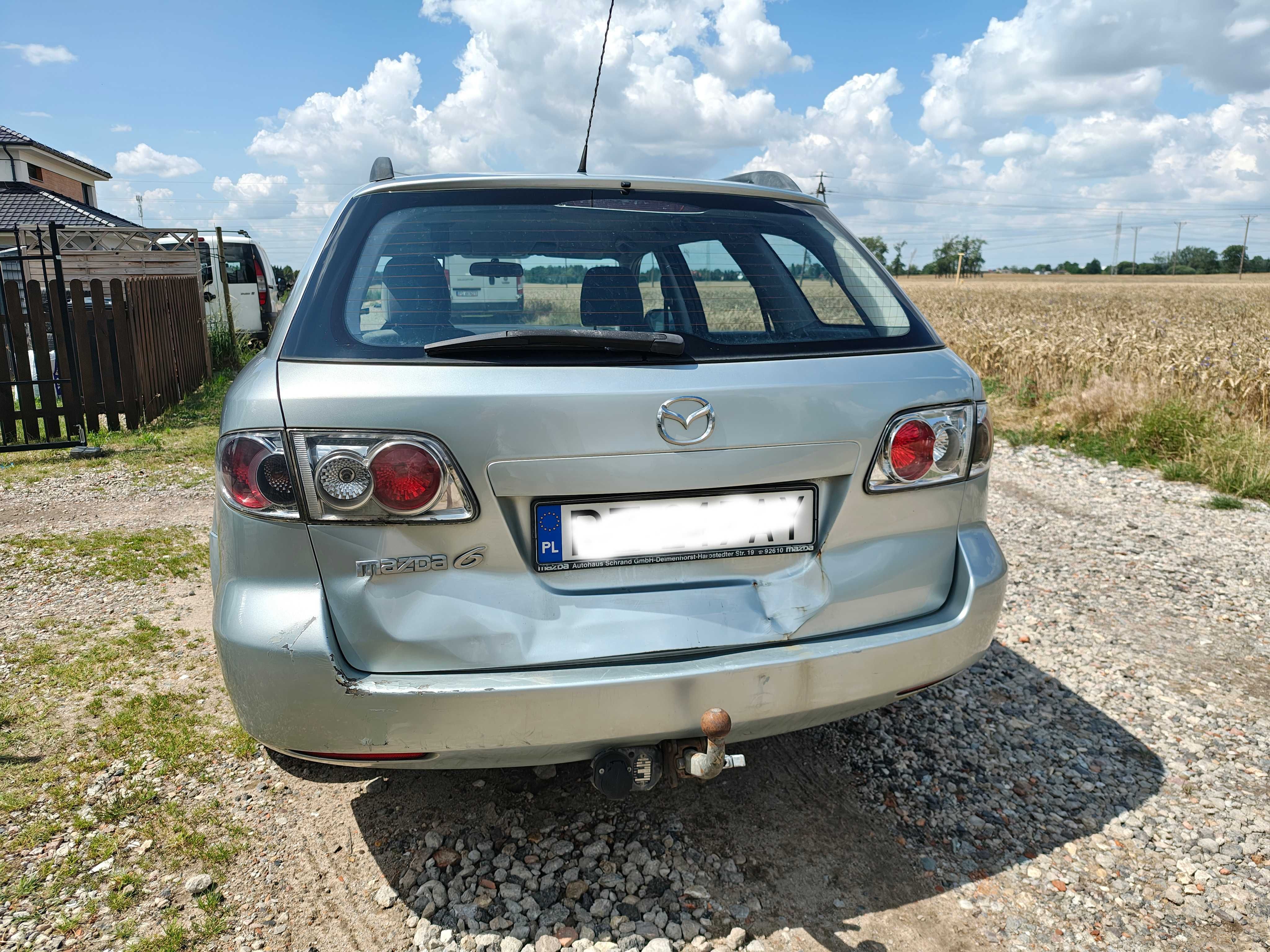 Mazda 6 2.0d 2003r 121 KM kombi - plus komplet opon zimowych