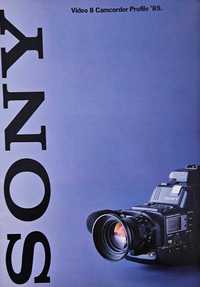 Katalog Sony Video 8 Camcorder Profile 89