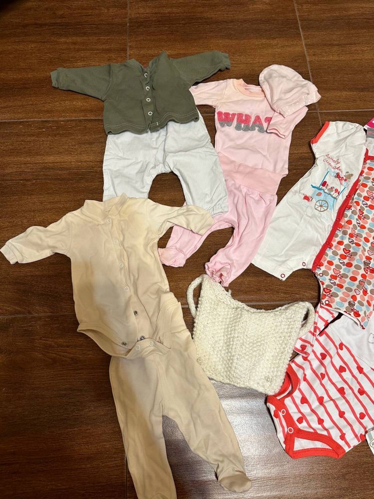 Набір пакет дитячого одягу 62-68 см