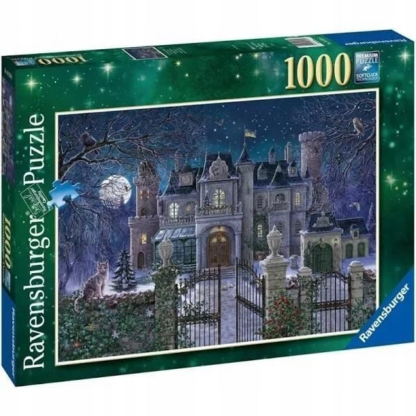 Puzzle 1000 Świąteczna Posiadłość, Ravensburger