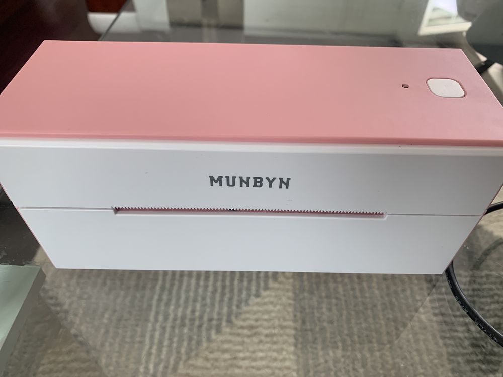 Termiczna Drukarka Etykiet MUNBYN ITPP129B USB + Bluetooth