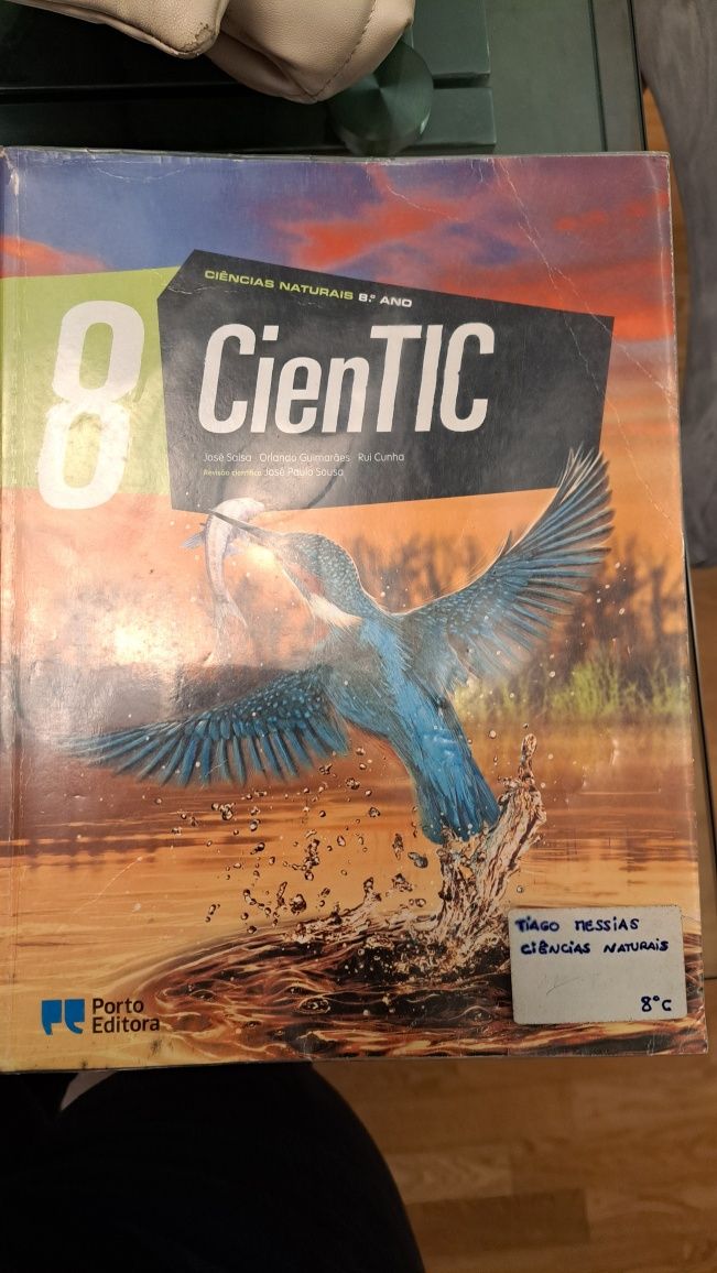 Manual ciências naturais Cientic 8