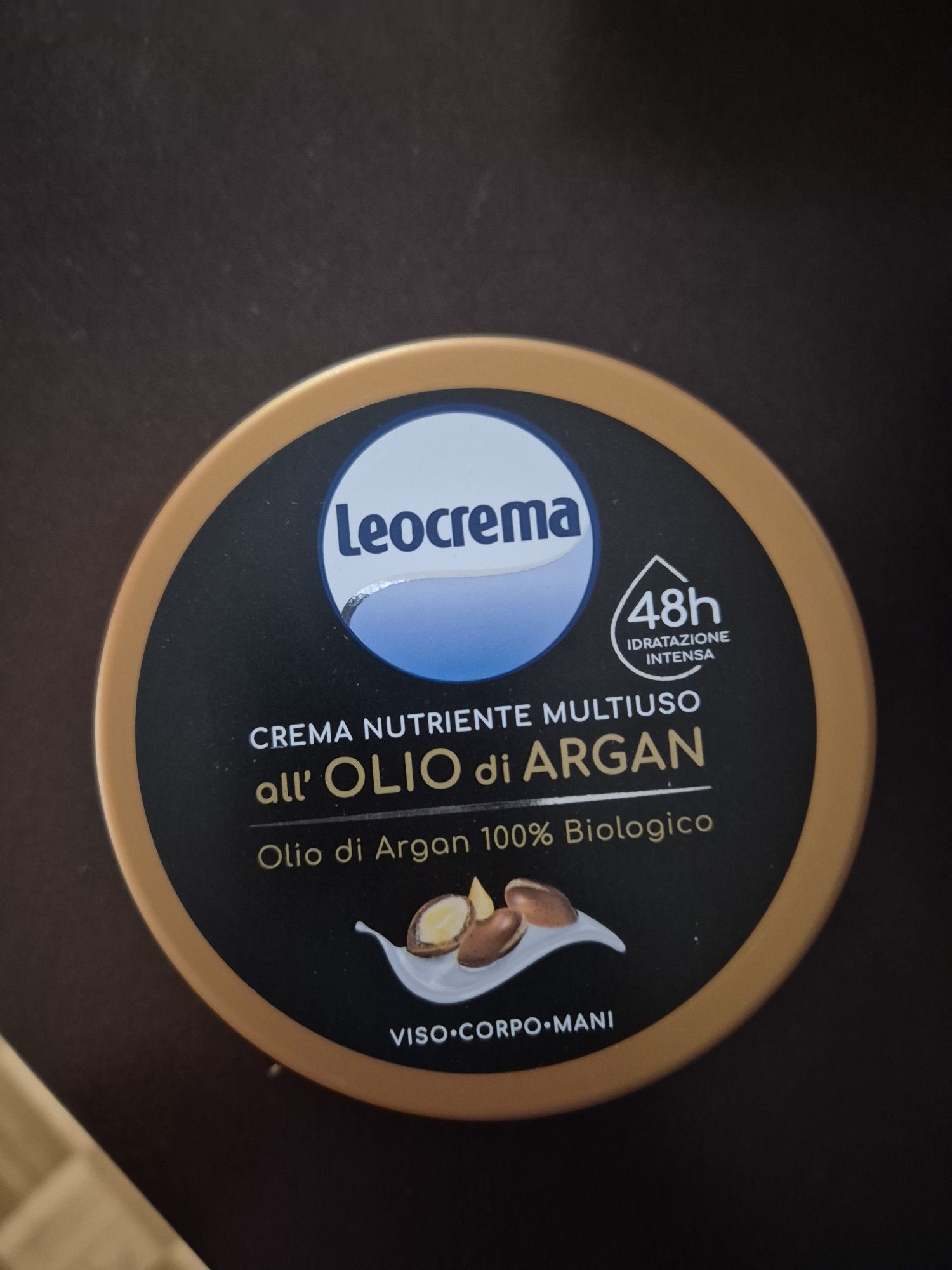 Leocrema Arganowy krem odżywczy do ciała twarzy i rąk 150 ml