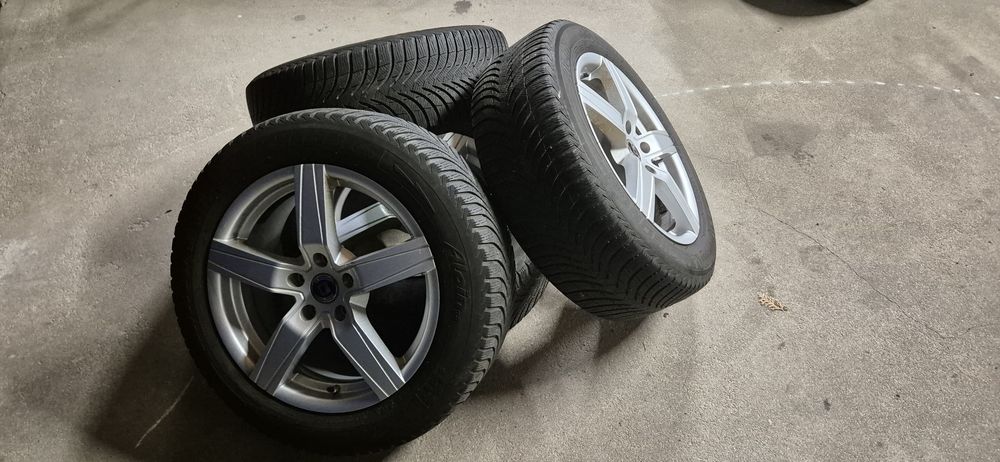 Alufelgi r17 5x112 Zimowe Opony Michelin. AUDI MERCEDES VITO VW SHARAN