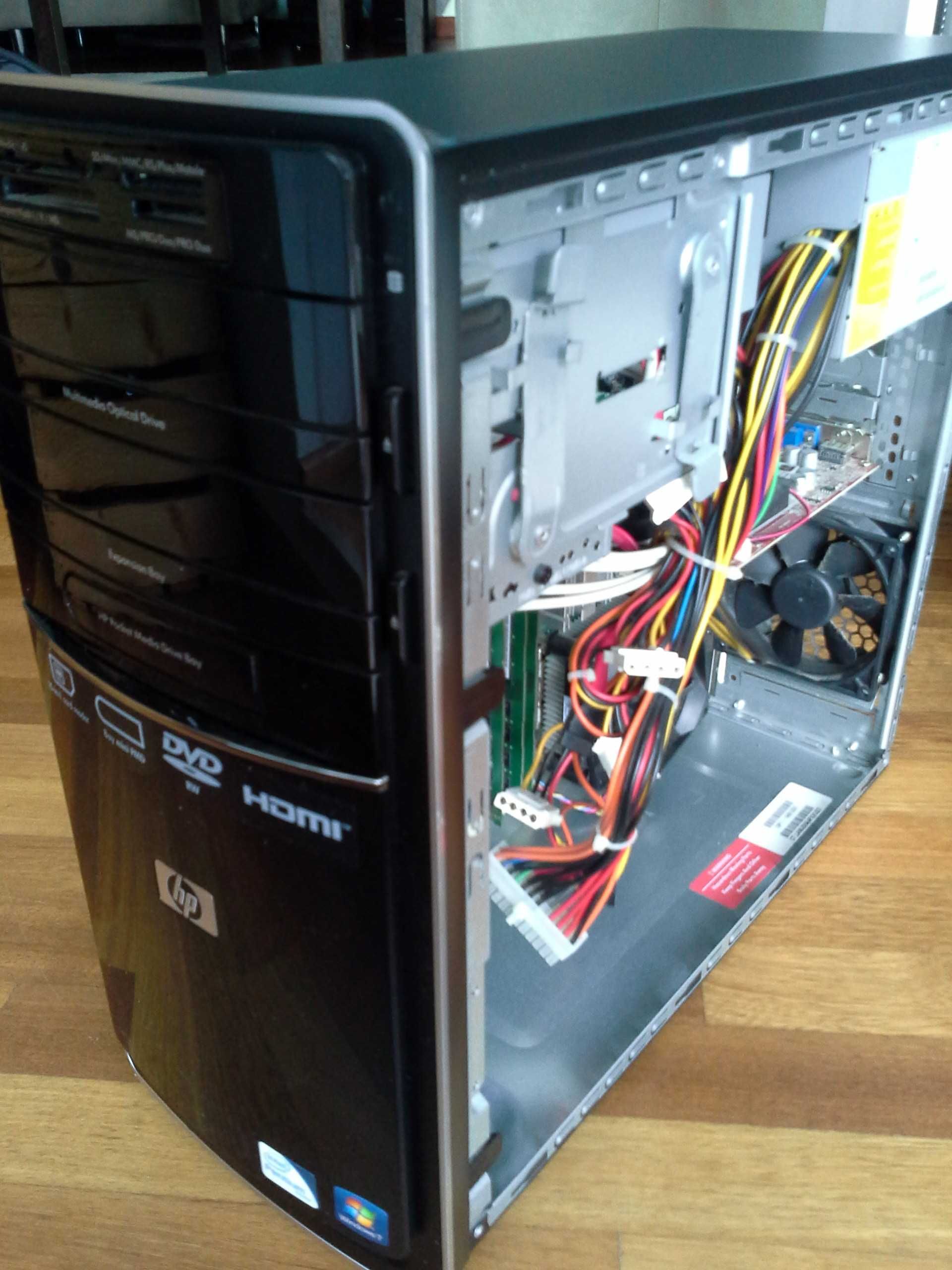 PC mała stacja robocza komputer HP p6250sc 6gb ram grafika Radeon