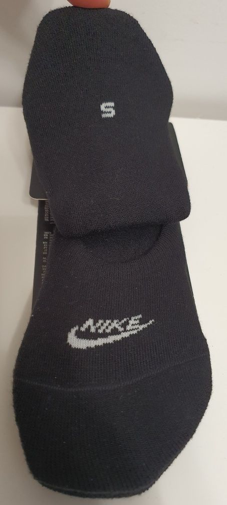 Nike damskie skarpetki stopki czarne nowe r. 35-38