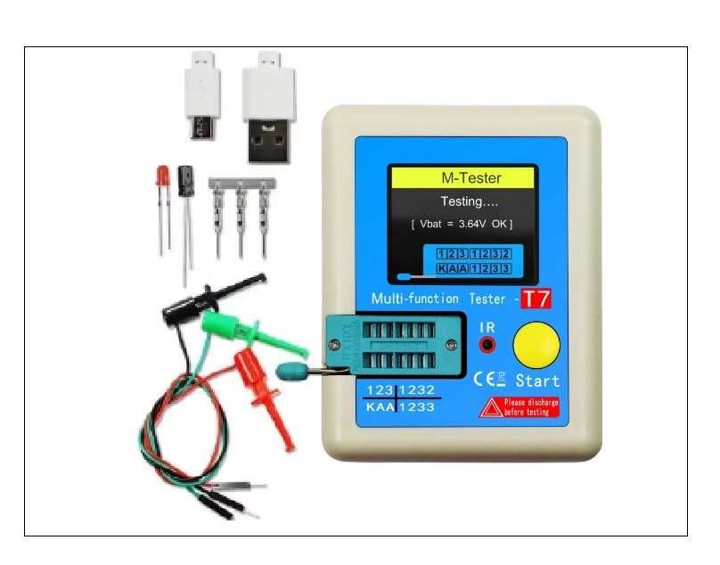 Тестер  радіодеталей  LCR TC-7