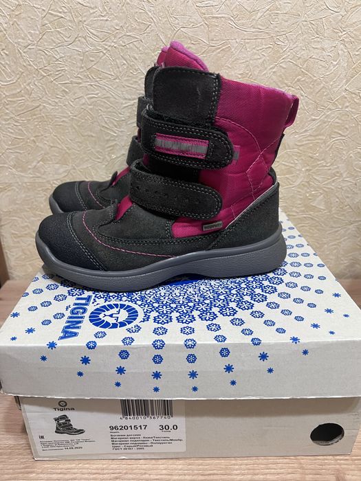 Сапоги ботинки для дівчинки Tigina