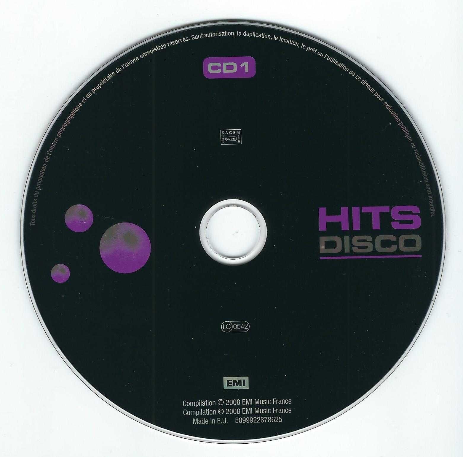 2 CD VA - Hits Disco (2008) (EMI)