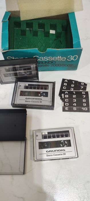 Grundig Steno-Cassette 30. Цена за одну