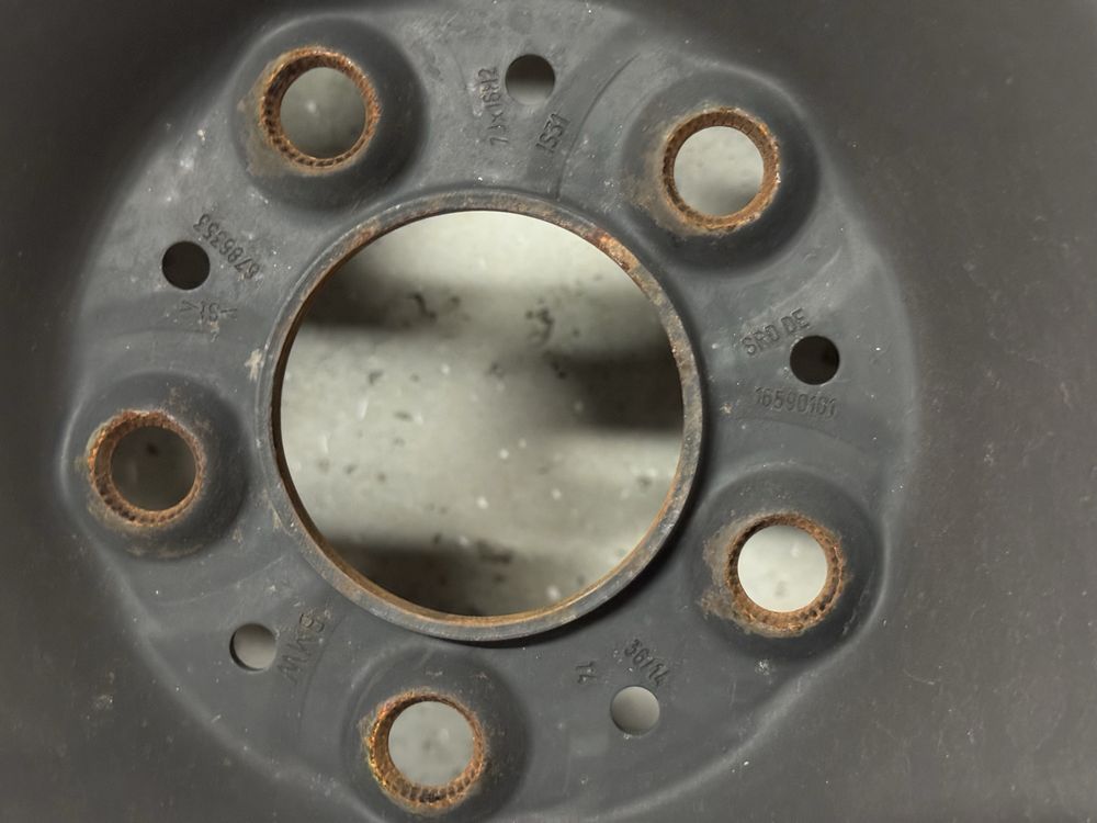 5x120 Felgi Stal 16 Koła Zima BMW 3 SERIA E90 E91 E46 F30 F31 E34 4szt