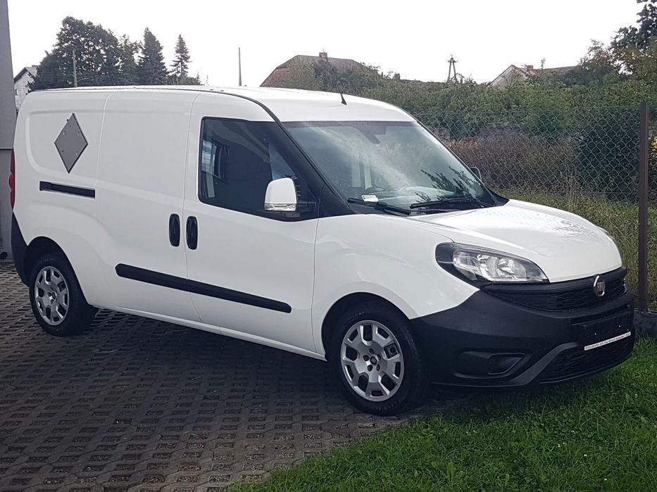 Fiat DOBLO MAXI CHŁODNIA MROŹNIA IZOTERMA GRZANIE AGREGAT ZANOTTI DŁUGI L2H1 TEMPOMAT AC  MAXI Chłodnia Mroźnia Izoterma Grzanie Agregat Zanotti Długi L2H1