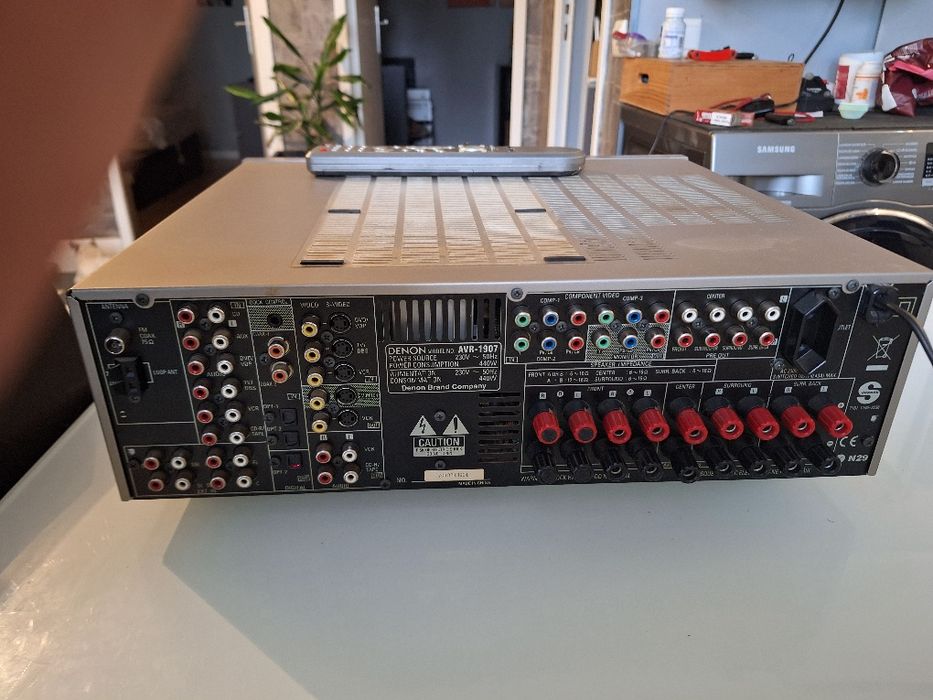 amplificador receiver denon 7.1 canais