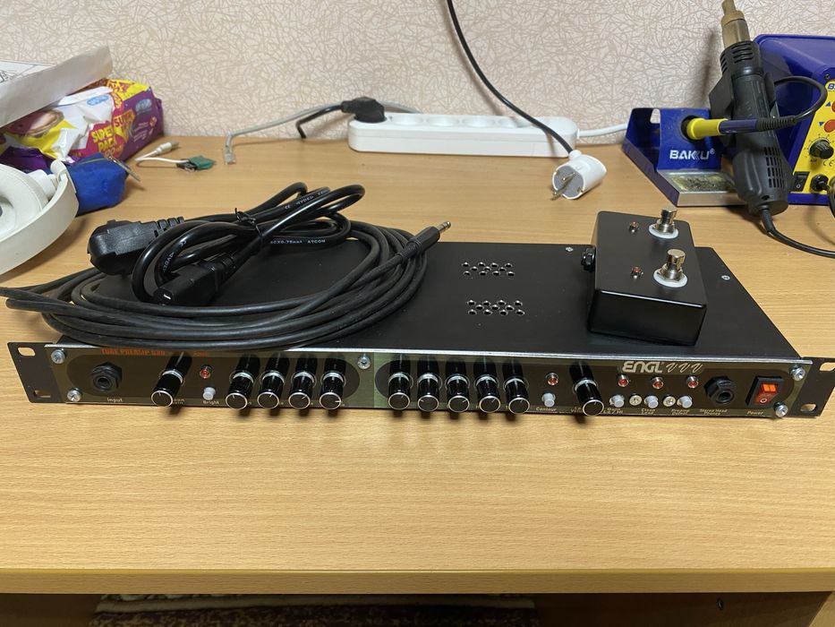 Ламповий гітарний предпідсилювач для гітари Engl E530 преамп