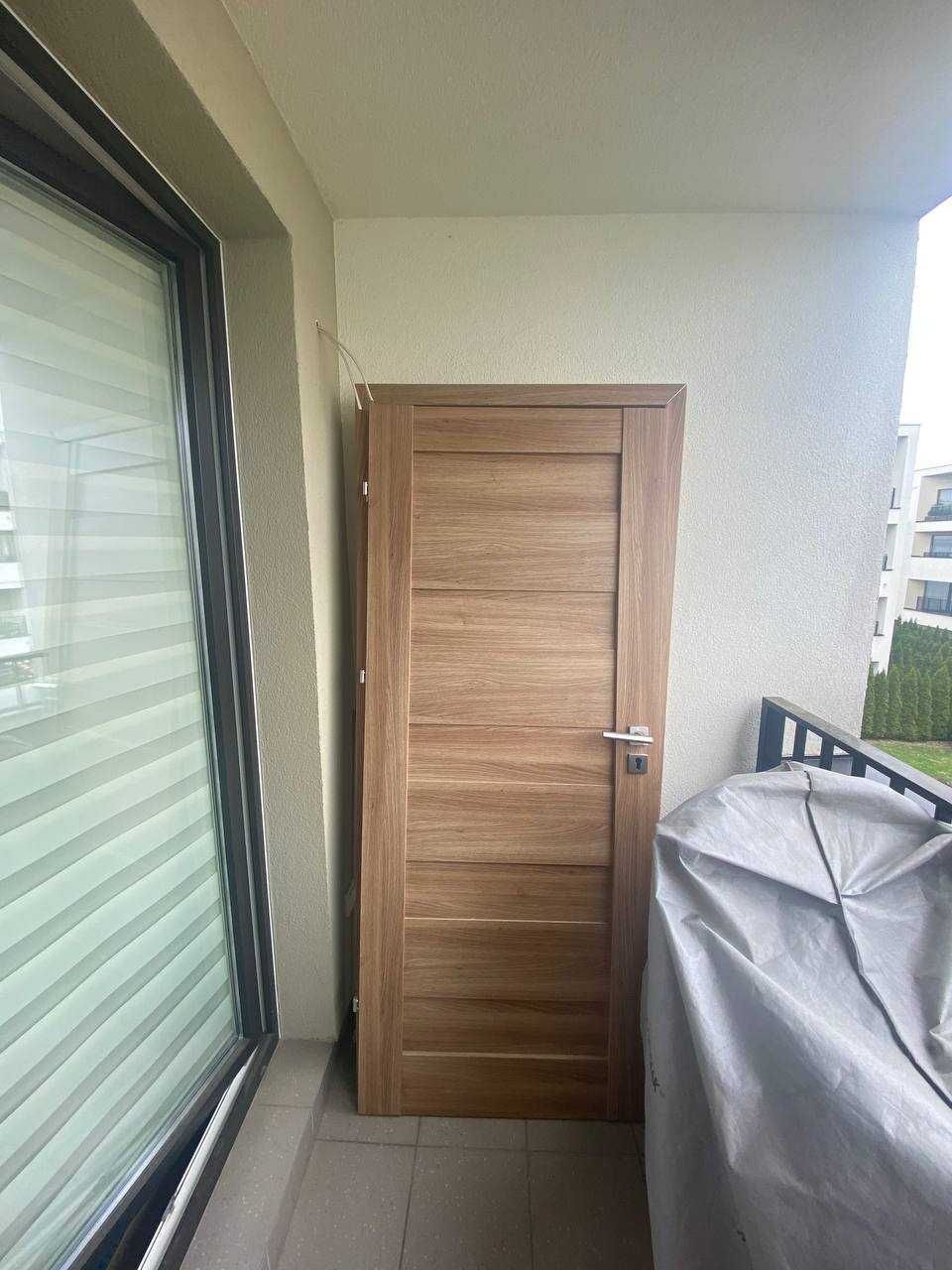 Drzwi wewnętrzne 85 cm x3 (do sypialni/łazienki/kuchni) + 1 ościeżnica
