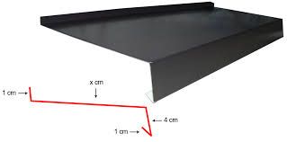 Parapet zewnętrzny stalowy lub aluminiowy ciemny brąz, grafit, biały