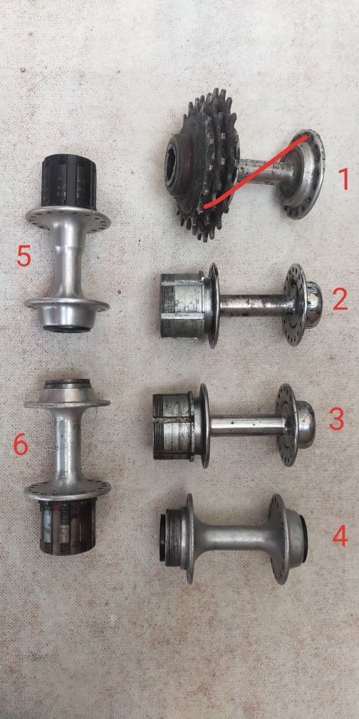 Втулки заднего колеса, Хвз, Shimano, барабаны
