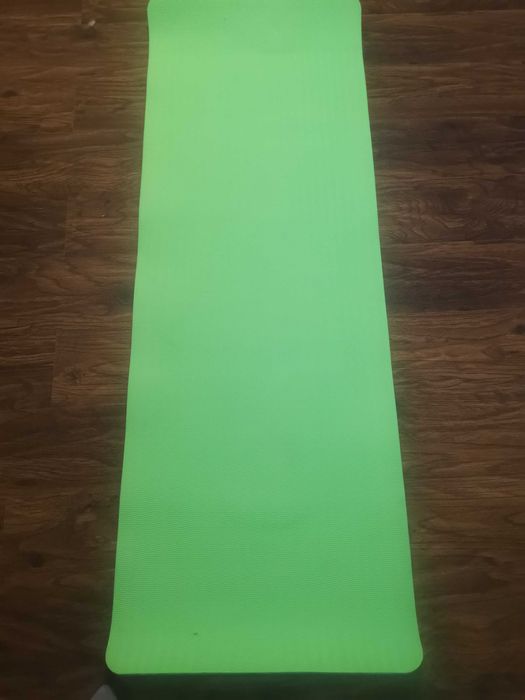 Килимок для фітнесу і йоги Zelart FI-5172-16 TPE+TC 2x-шаровий 6мм