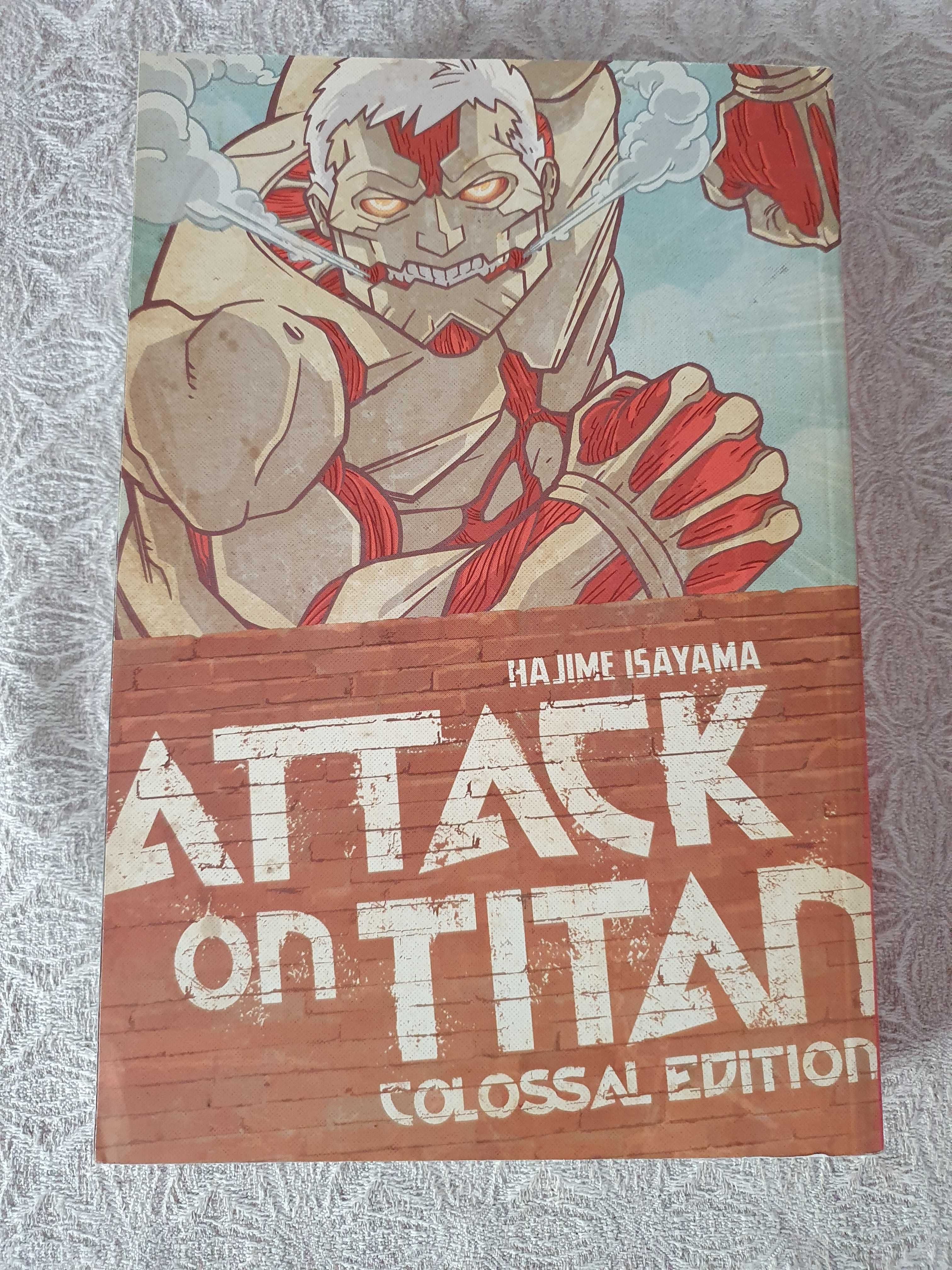 Attack on Titan Colossal Edition vol 1-3 Kodansha Comics Manga