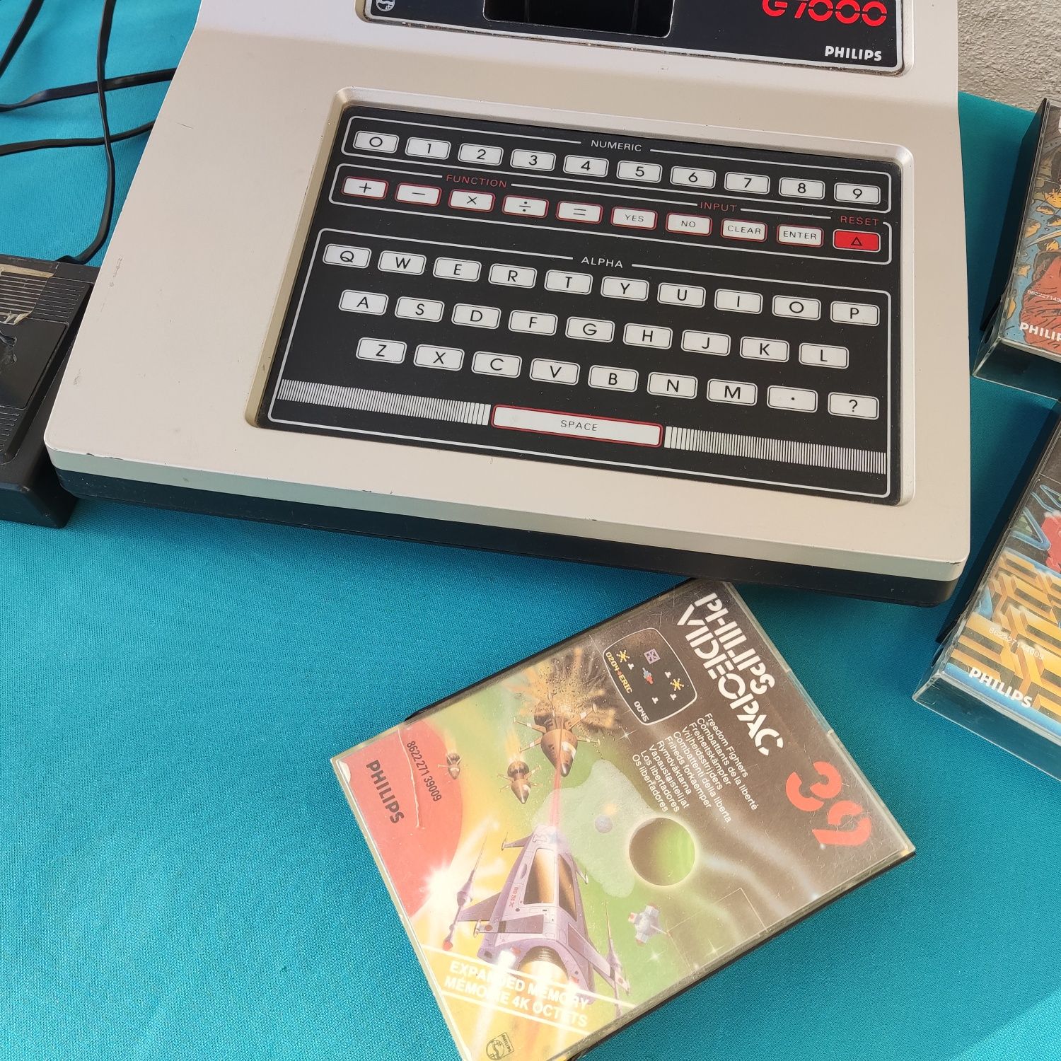 Philips Videopac g7000 (coleção, vintage) + 3 jogos