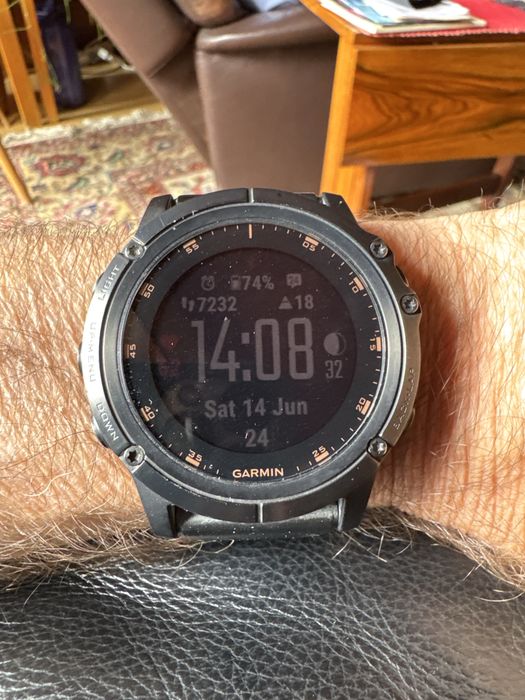 RELOGIO GARMIN 5 X PLUS Slate Gray Sapphire with Metal Band 51mm