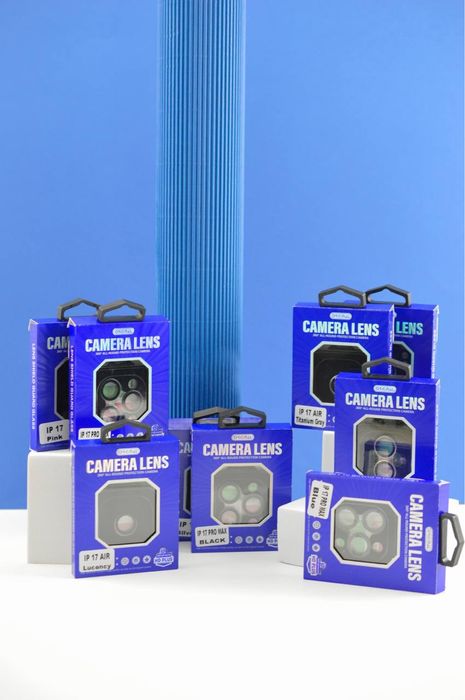 Захисне скло Camera METAL для iPhone 17 / 17 Pro / 17 Pro Max / Air