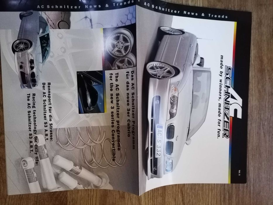 Prospekt AC Schnitzer BMW 3 E46