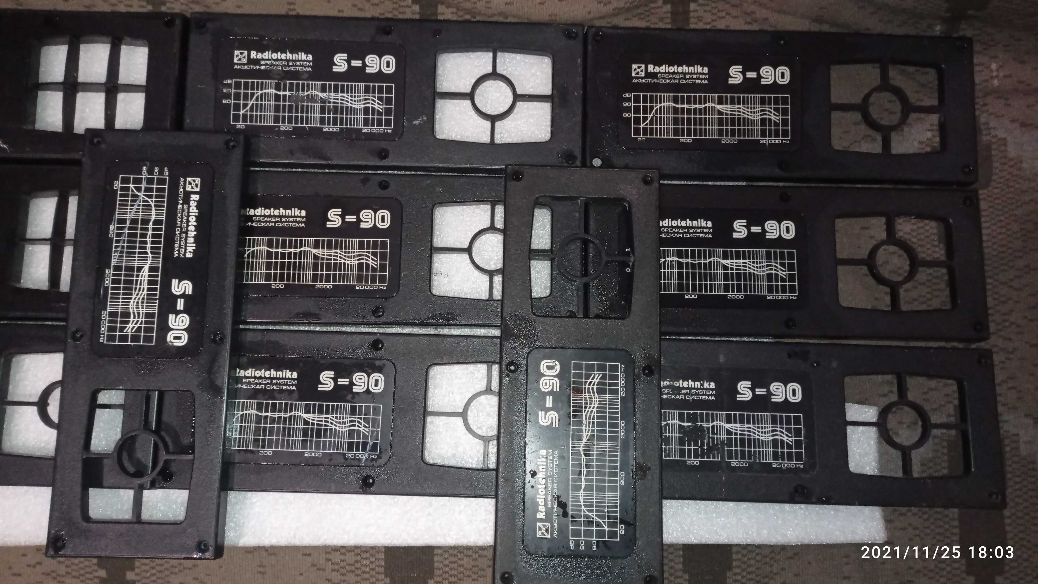 Накладки фазоинвертора колонок S90