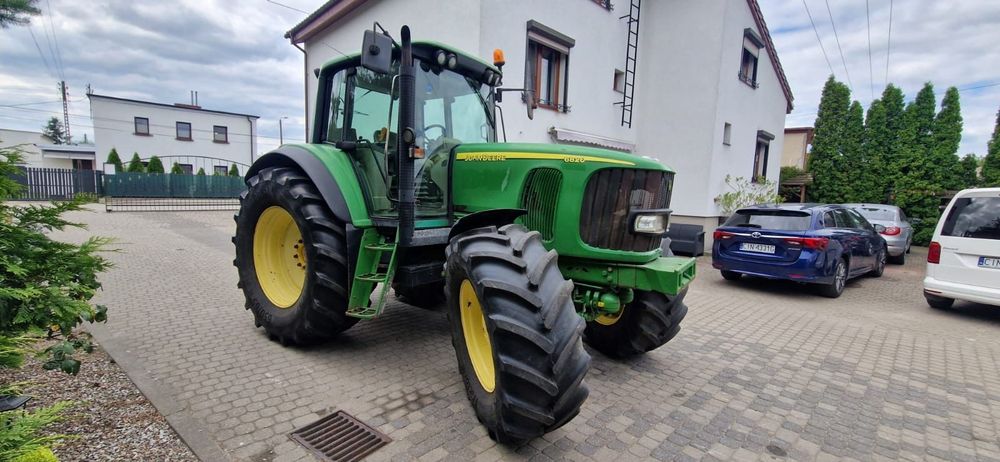 John Deere 6820 TLS Import Oryginał Power Quad Zamiana na tańszy  Ciągnik rolniczy używany