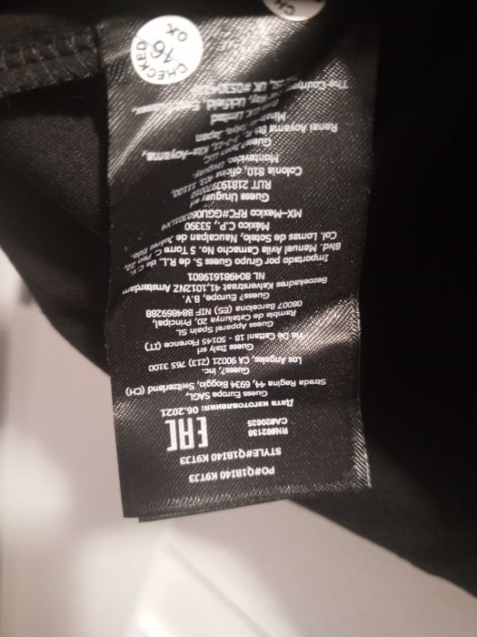 Tshirt damski Guess roz Xs