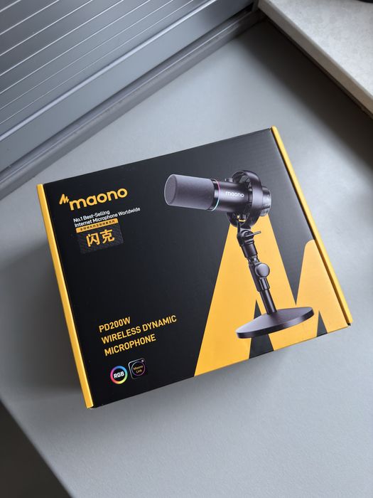 Mikrofon dynamiczny podcastowy Maono PD 200W xlr usb