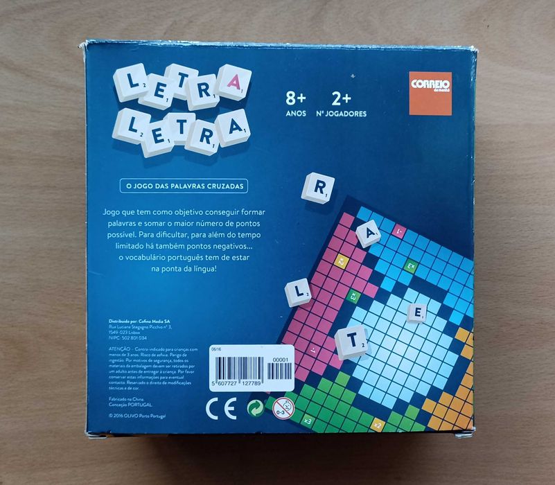 Letra a Letra - O Jogo (de tabuleiro) das Palavras Cruzadas
