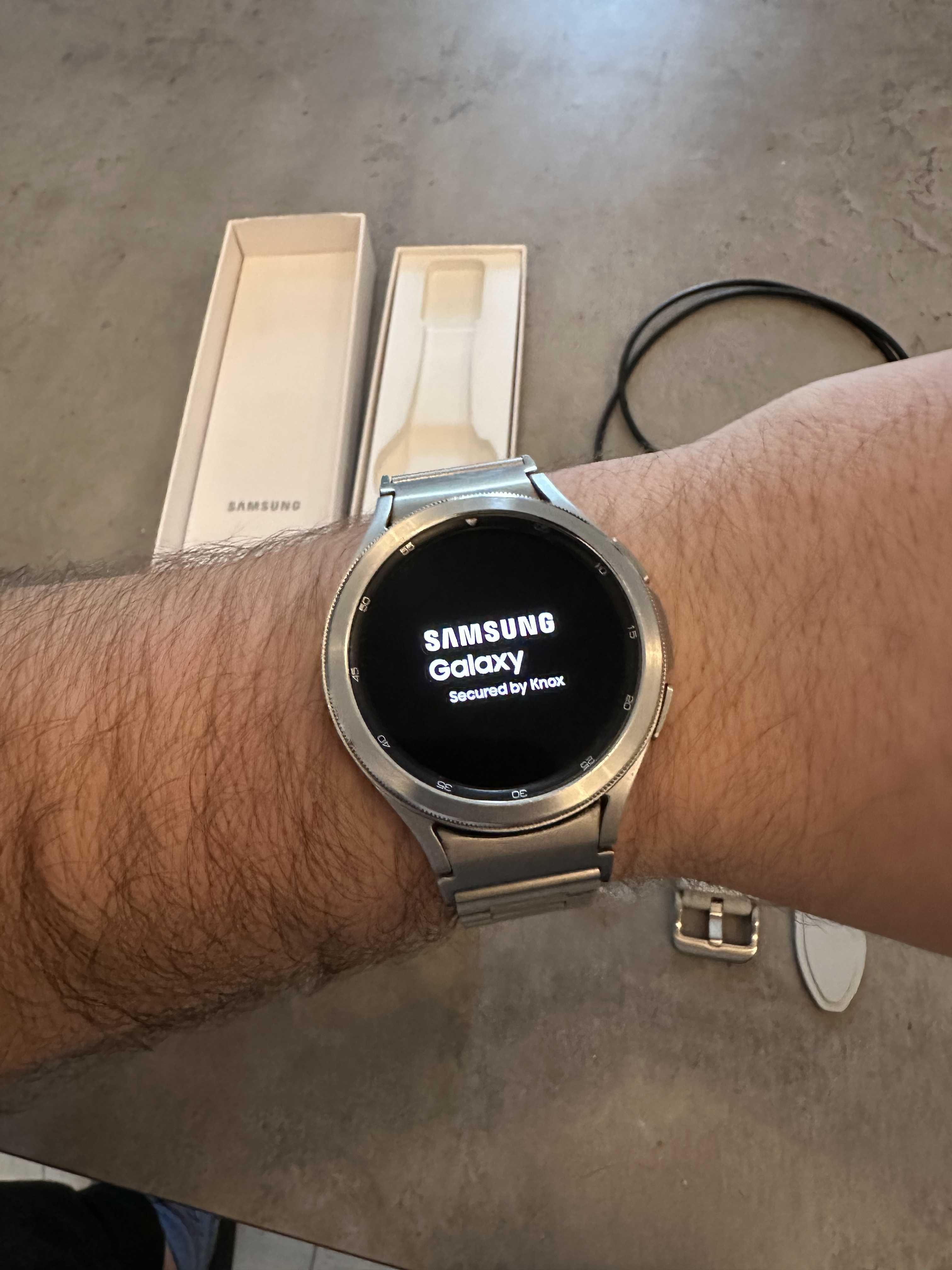 Samsung Galaxy Watch 4 Classic LTE SM-R895 + bransoleta GWARANCJA