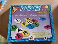Alfabet układanka pomocy dydaktyczna