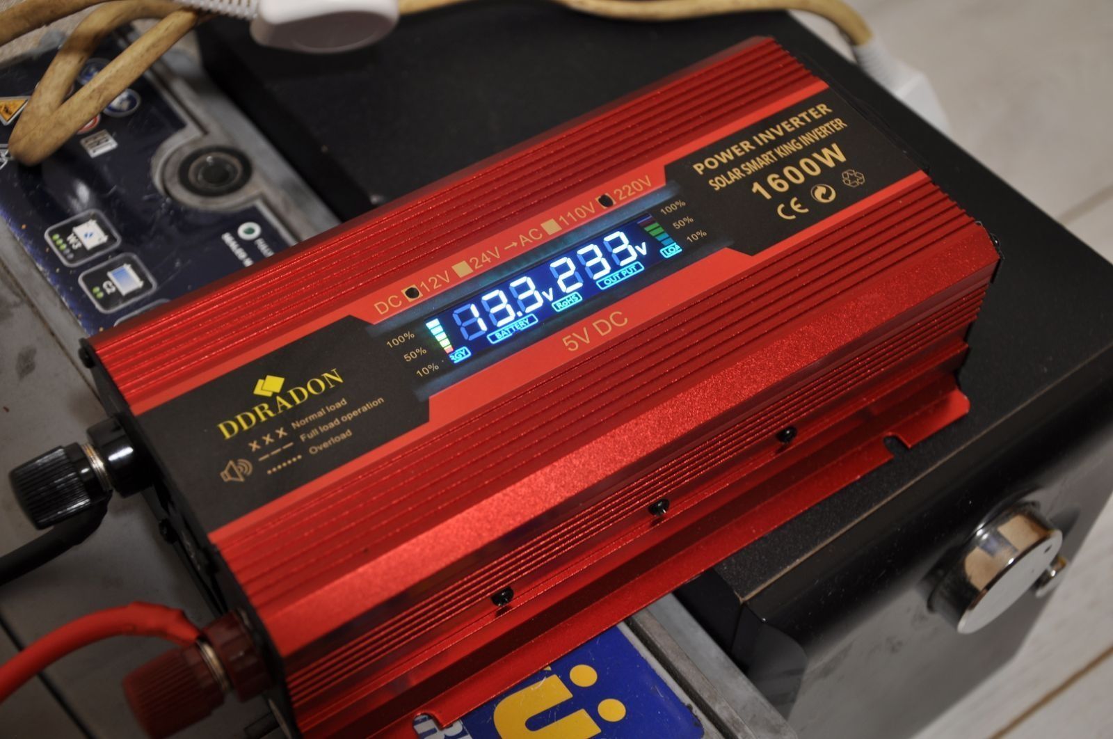 Інвертор DDRADON 12/220V 2000W