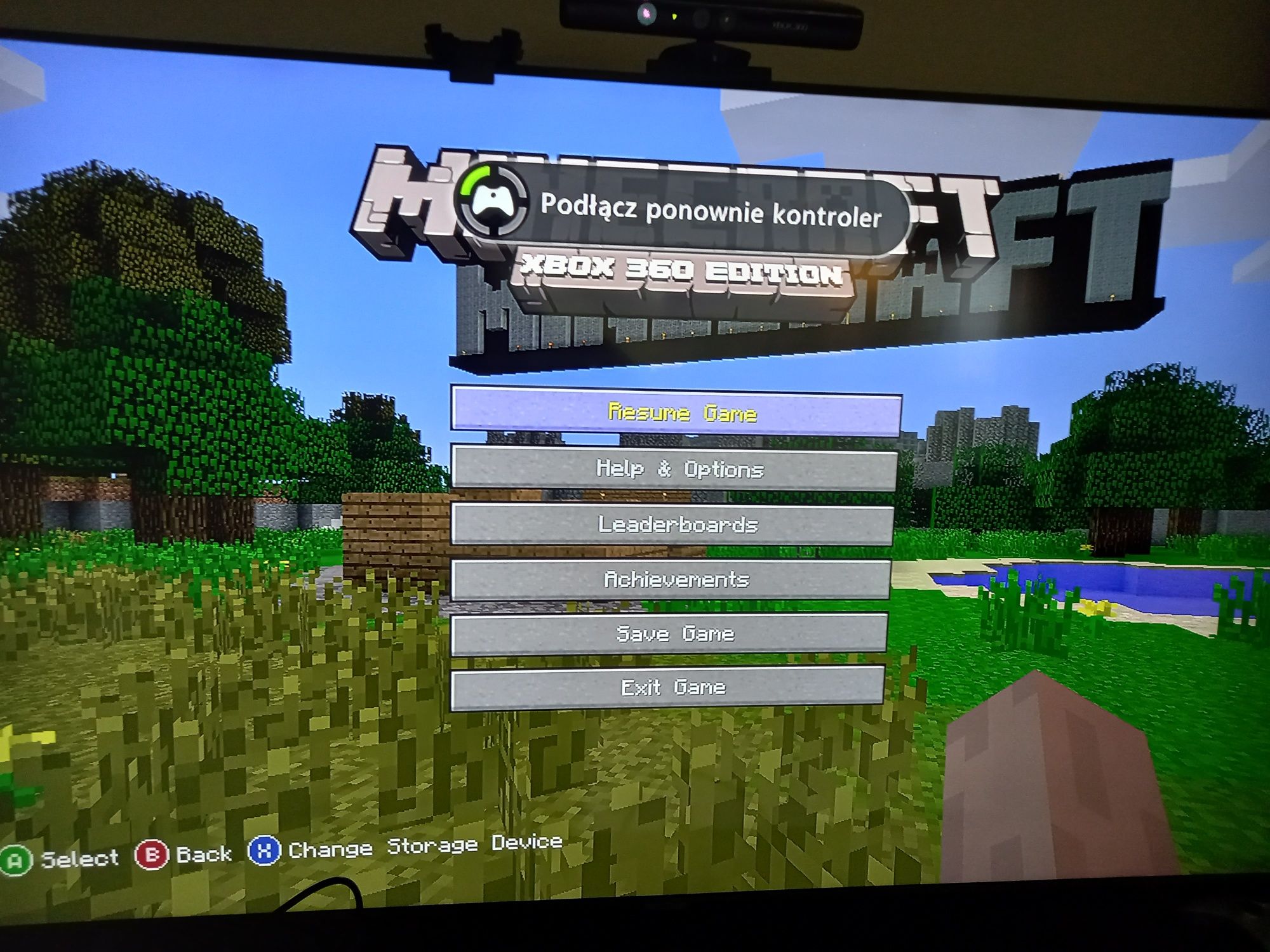 Gra Minecraft na xbox 360 edition