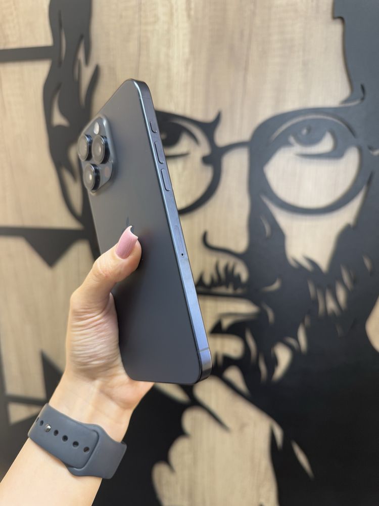 IPhone 15 Pro Max 1Tb Blue Titanium Neverlock