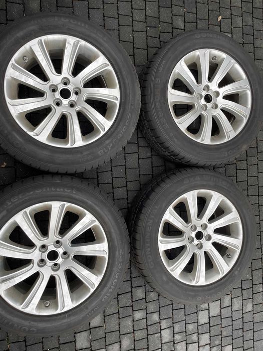 Koła Alu Zima LandRover Discovery Oryg Continental 4x4 5x100 235/60/18