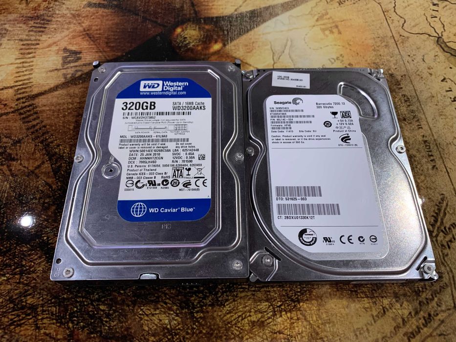 WD Western Digital Blue Seagate 320Gb SATA 3.5 для ПК