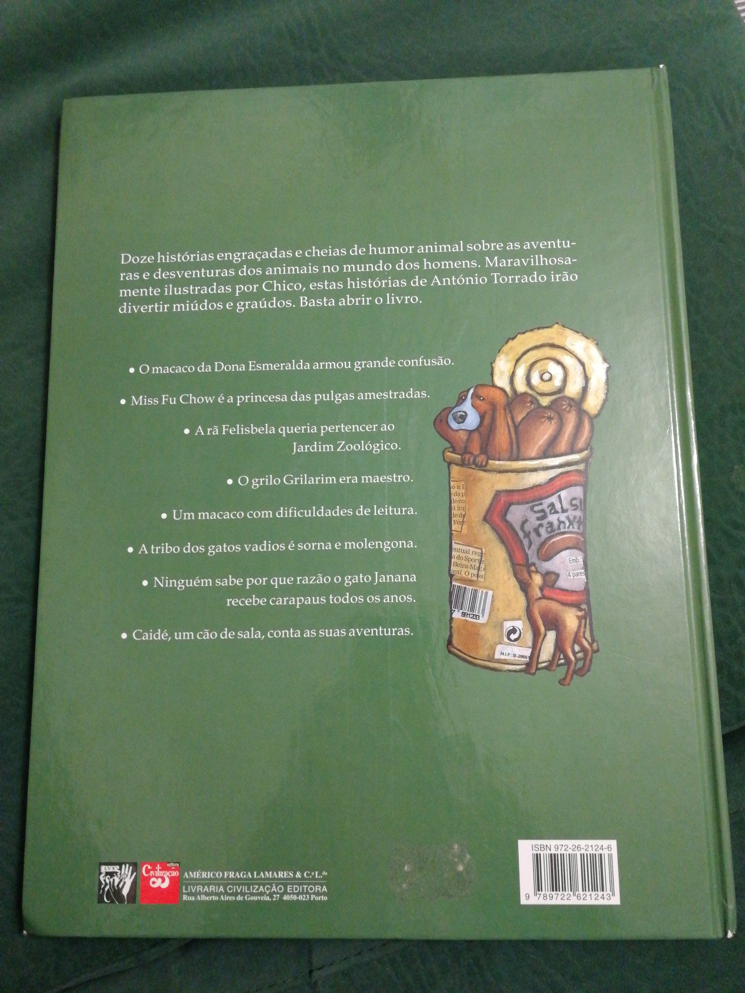 Livro "Histórias de Animais e Outras Que Tais" de António Torrado