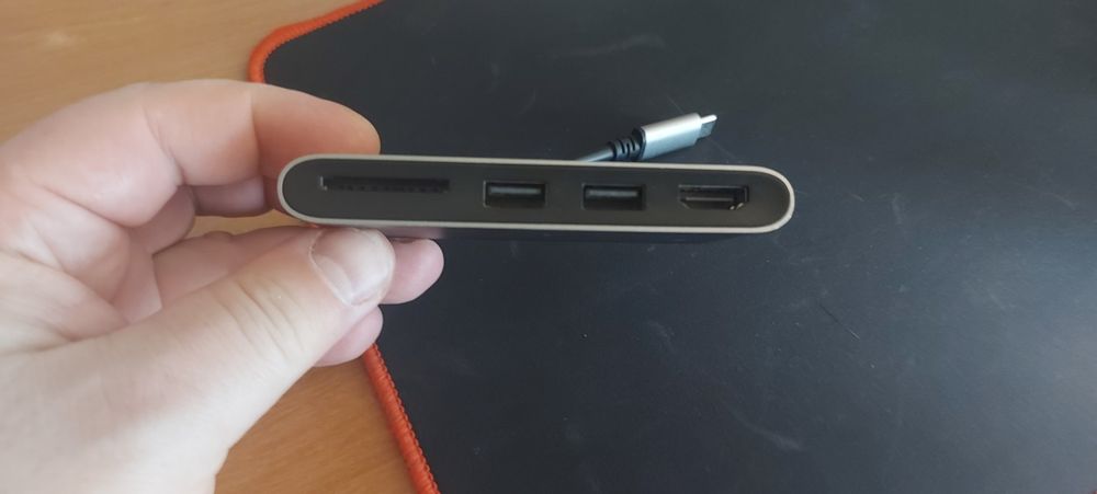 Moshi Symbus Mini 4-In-1 USB Type-C Hub (Titanium Gray)