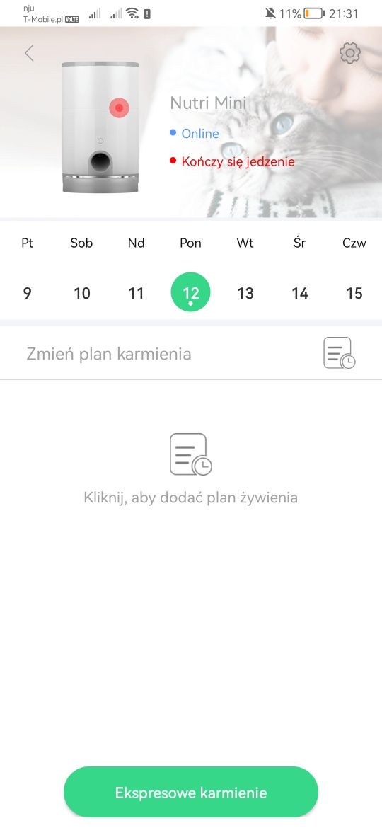 Podajnik/miska dla kota/psa