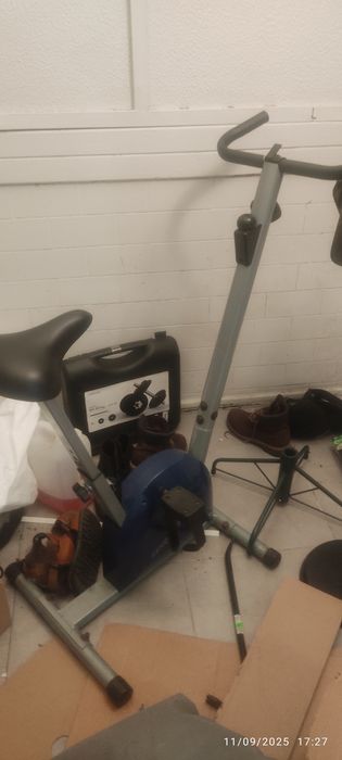 Bicicleta fixa para despachar