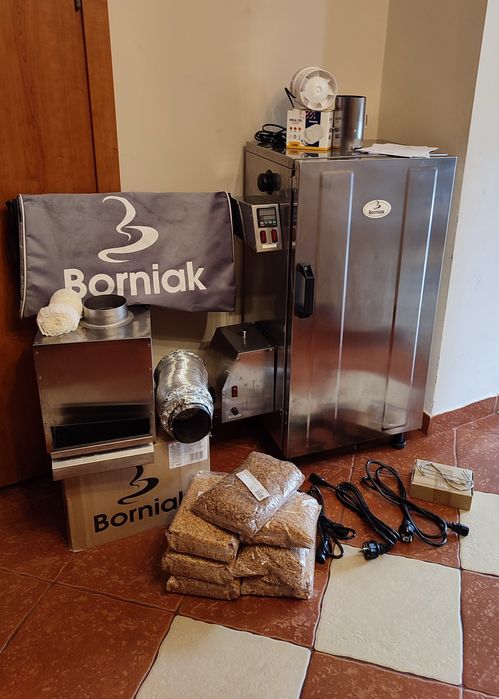 Wędzarnia Borniak UWDS-70 nierdzewna MEGA zestaw