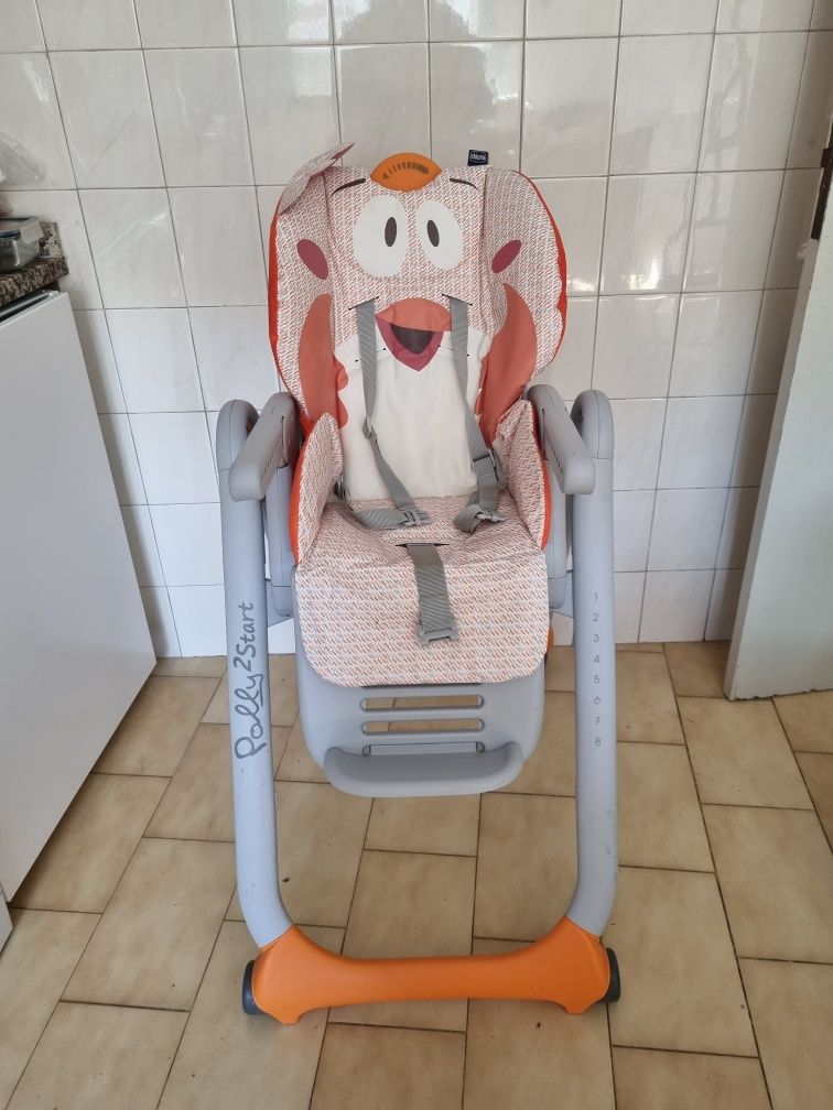 Cadeira refeição chicco polly 2 start