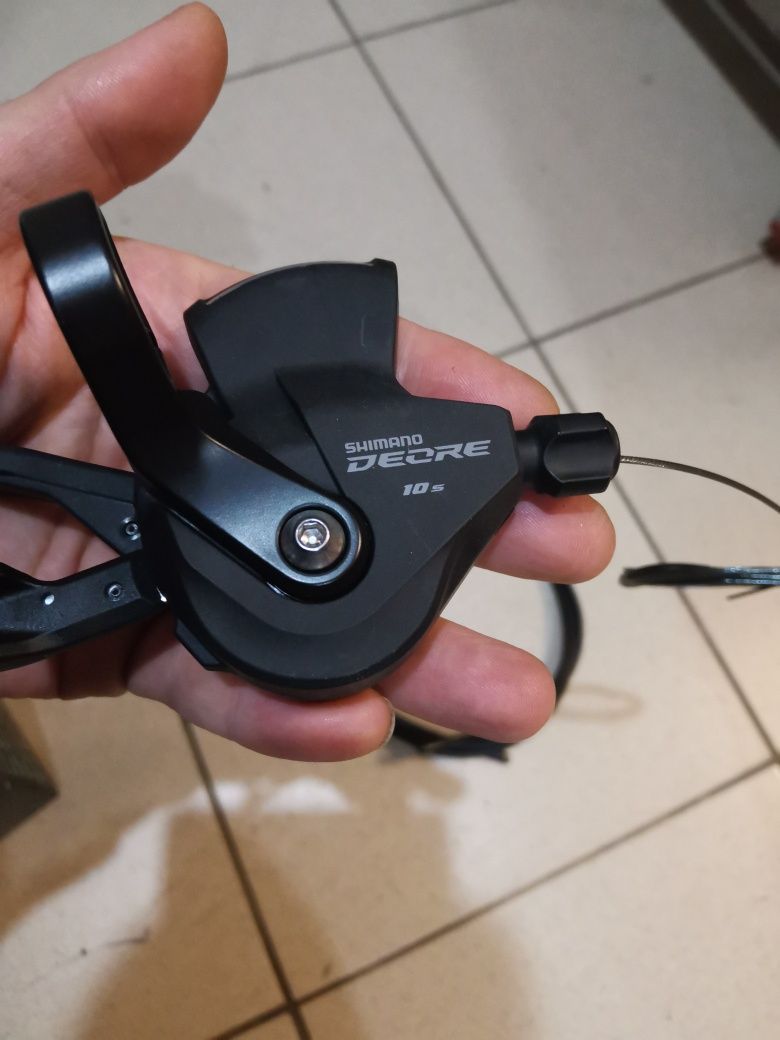 Переключатель Shimano deore xt10 rdm781 Shadow black 10+ манетка spd