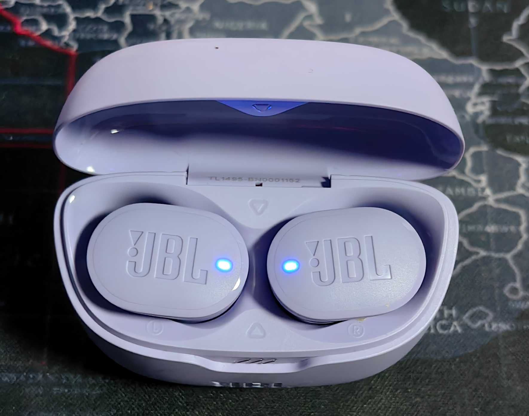 Słuchawki JBL Tune Buds Dokanałowe Bluetooth Fioletowe