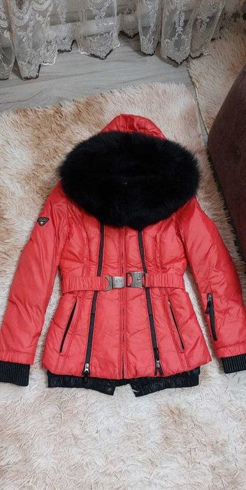 Куртка женская , Песец воротник,Зима-Осень 42-44р.