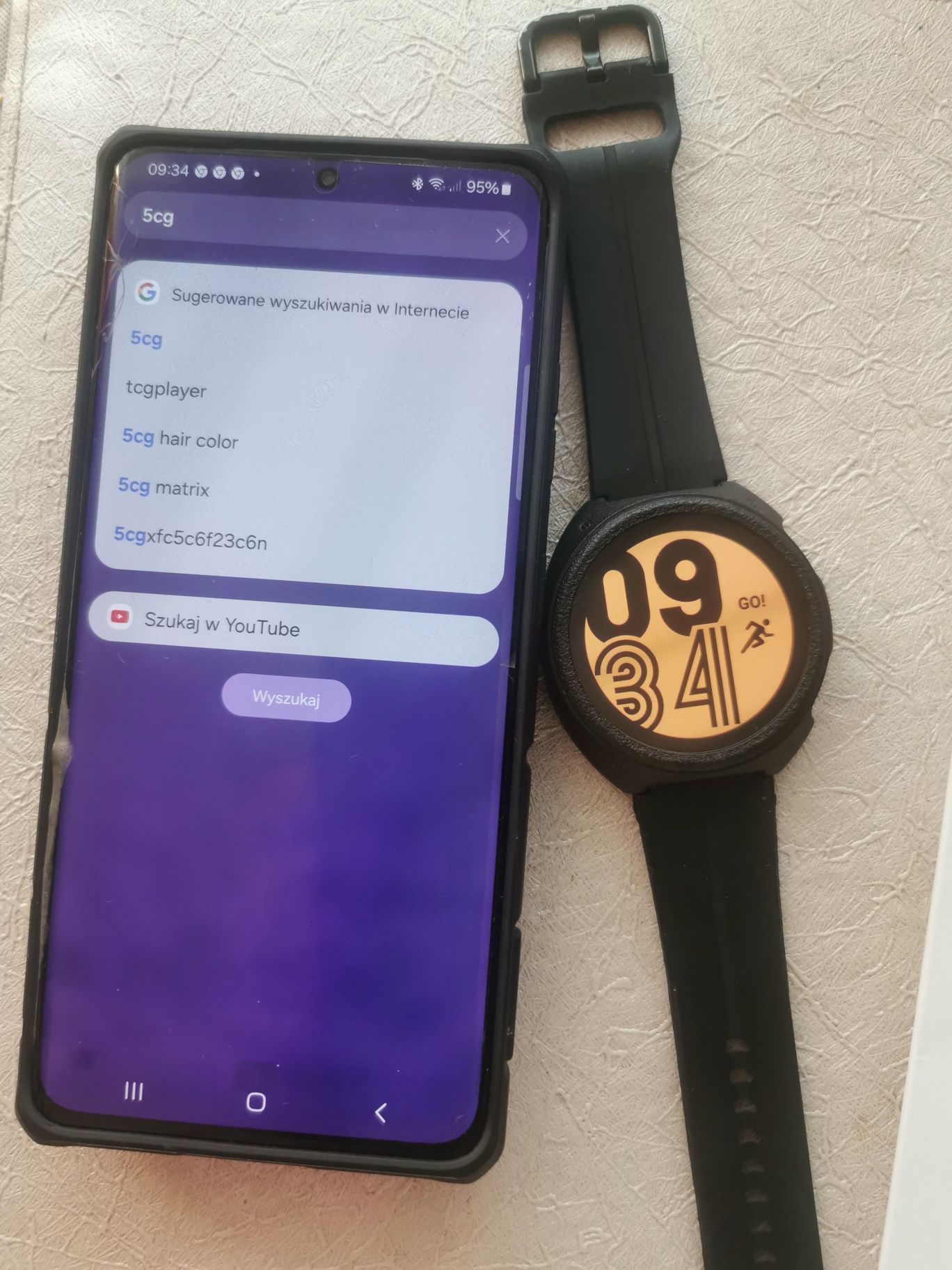 Samsung s 21 ultra 5 g plus zegarek Galaxy watch 4