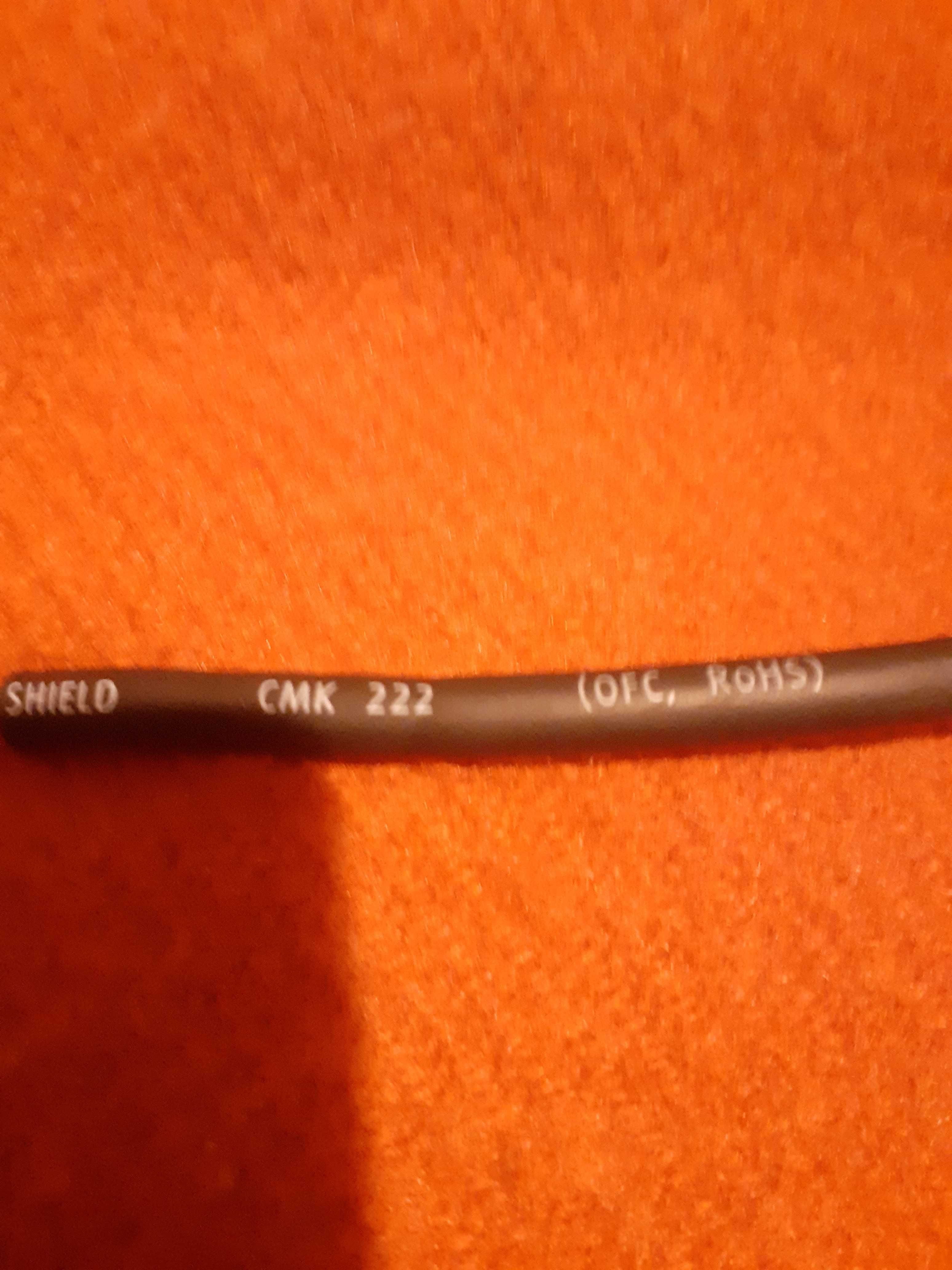 kabel mikrofonowy Cordial cmk222, 6,7 metra